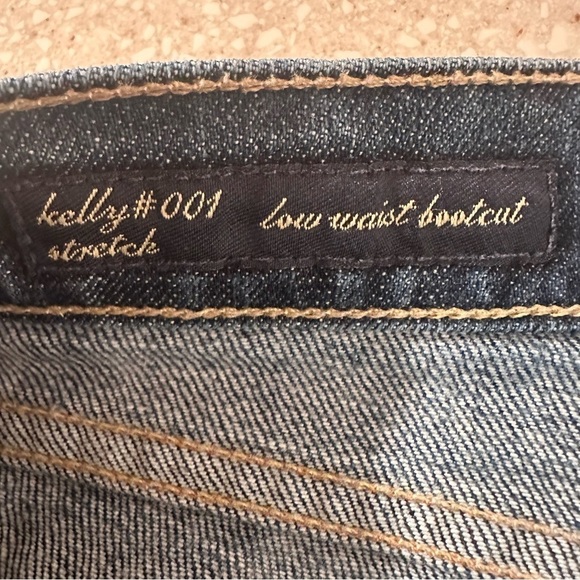 Citizens of Humanity Jeans Kelly#1 Stretch Low Waist Boot Cut 98% Cotton Size 28 - Picture 7 of 16